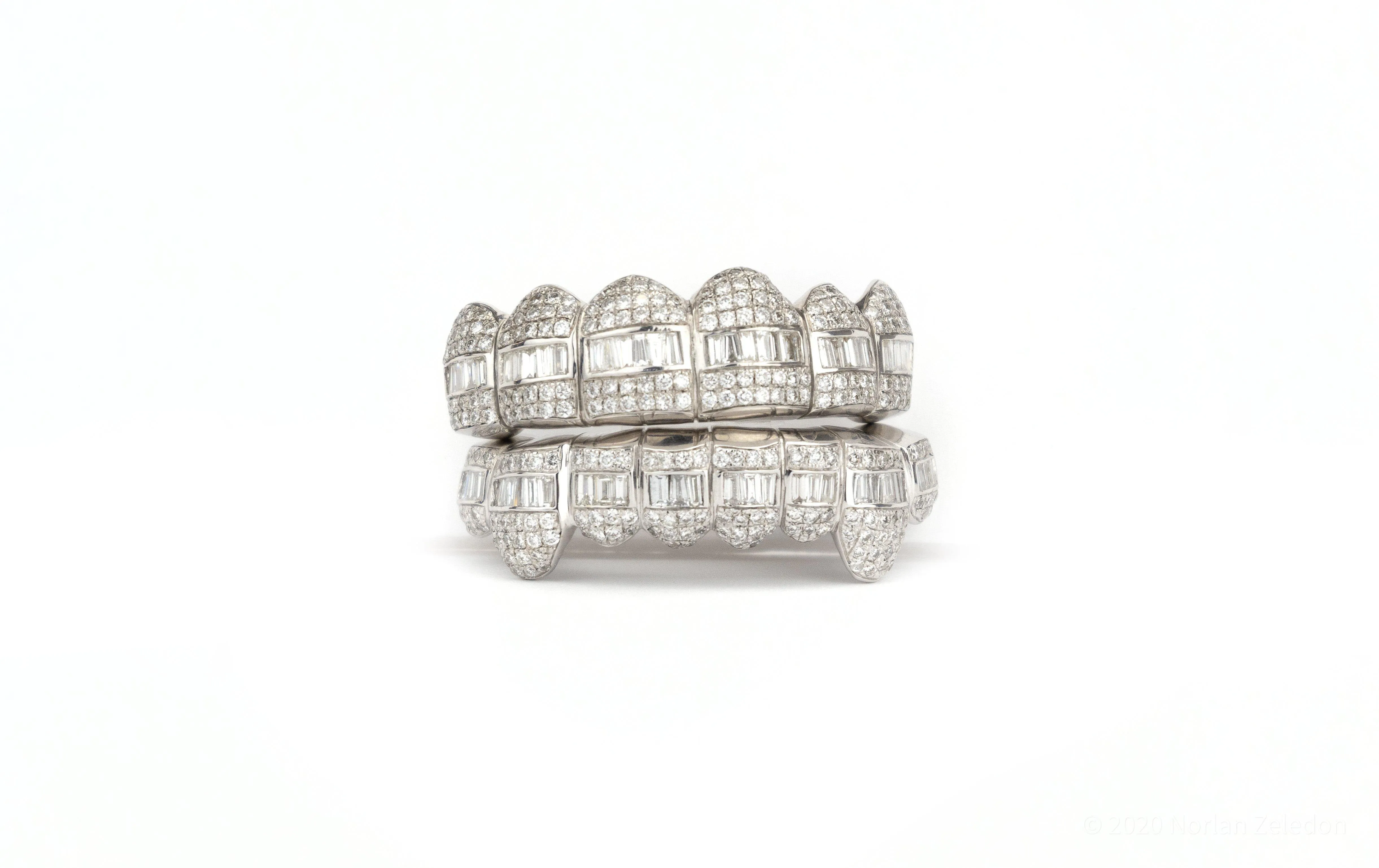 10K SI Hybrid Diamond Grillz