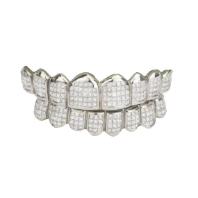 10K VVS Invisible Set Diamond Grillz