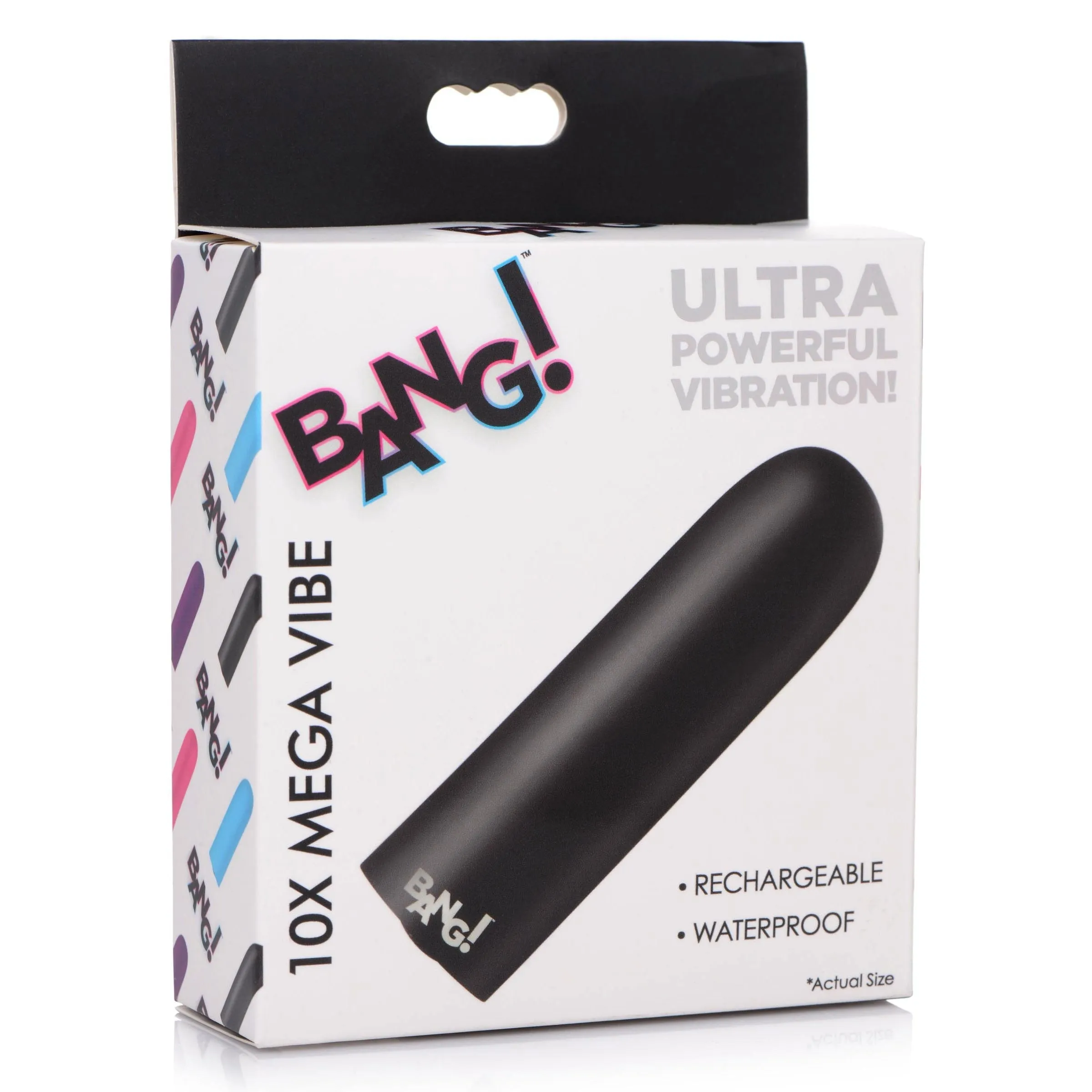 10x Mega Vibrator - Black