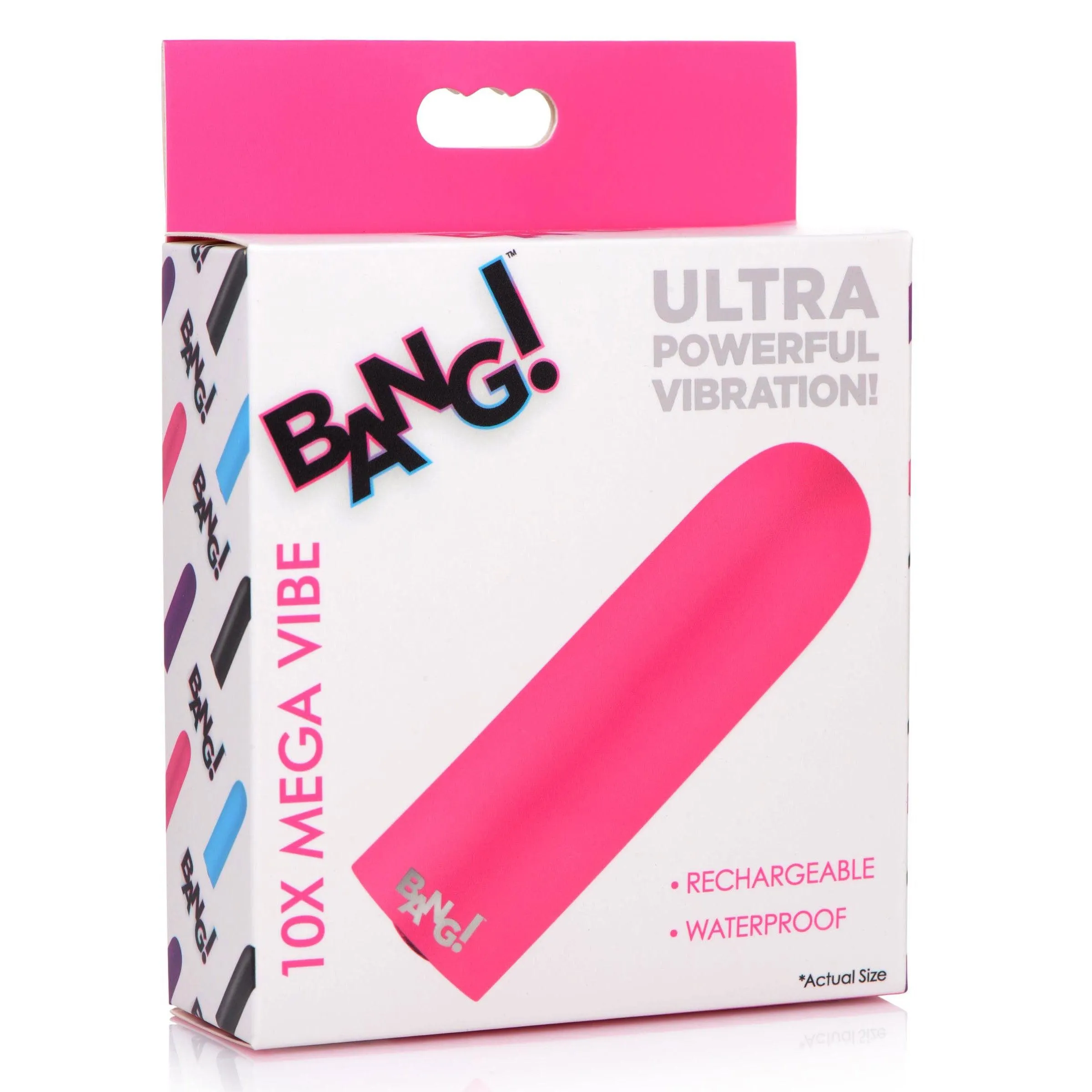 10x Mega Vibrator - Pink