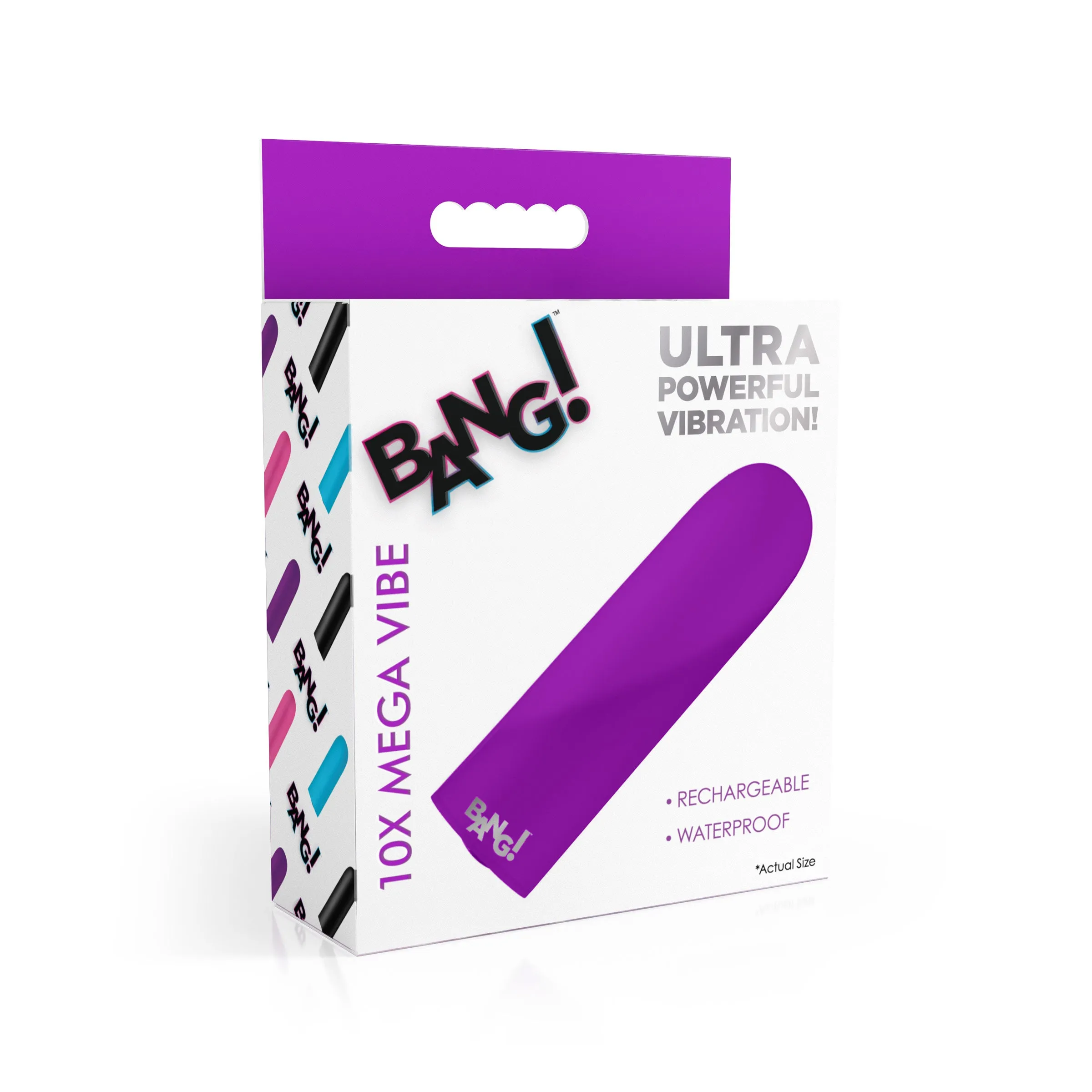 10X Mega Vibrator - Purple