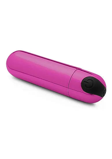 10X Vibrating Metallic Bullet - Pink