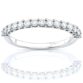 1/2ct TDW Semi-Eternity Diamond Band