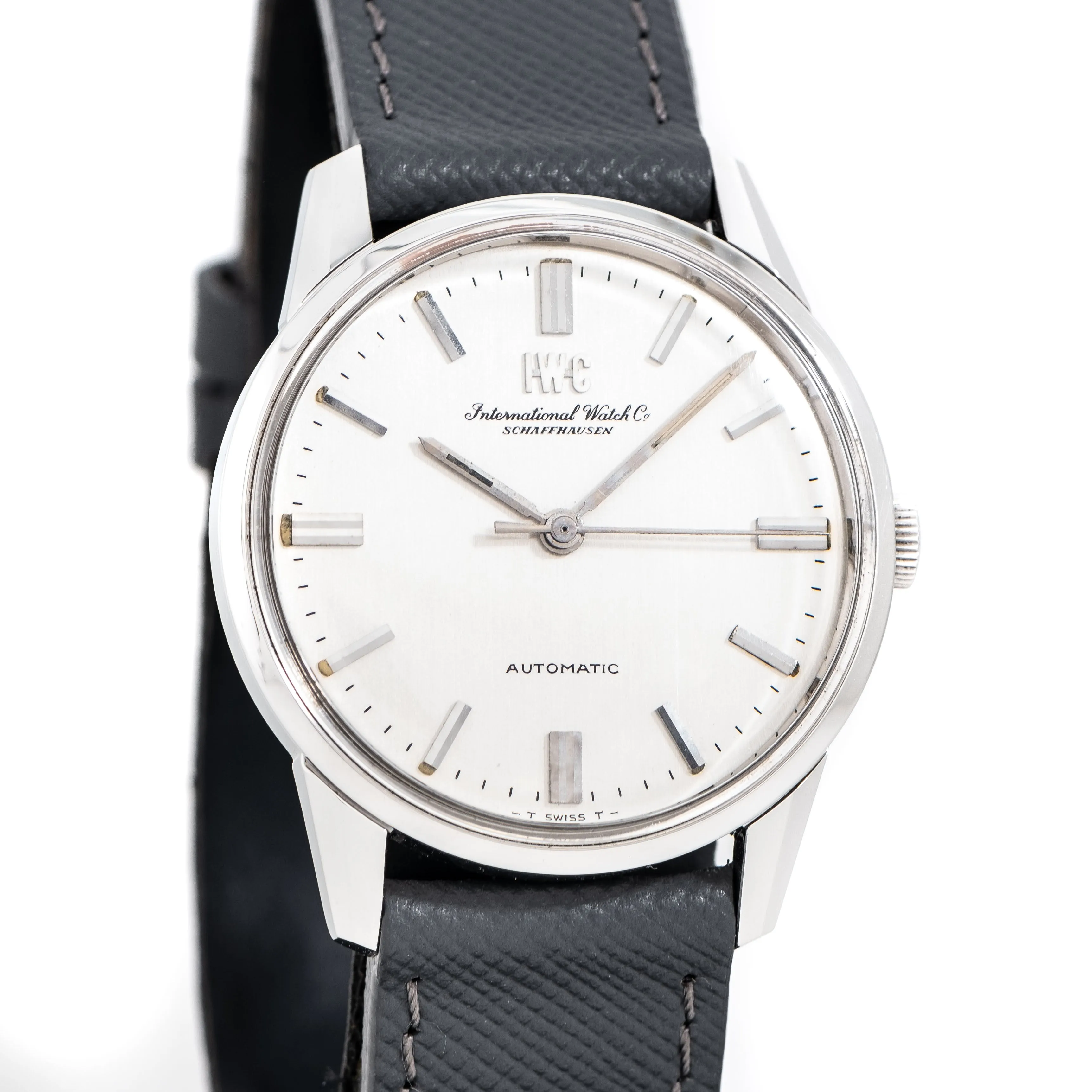 1966 Vintage IWC Automatic C. 854 Watch in Stainless Steel ( #14862)