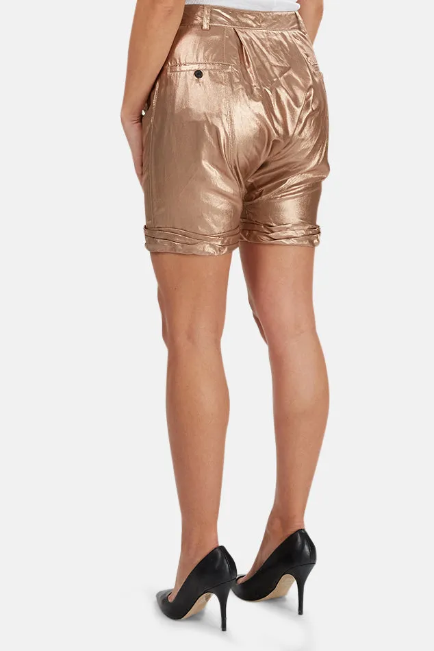 3.1 Phillip Lim Relax Twisted Cuff Harem Shorts