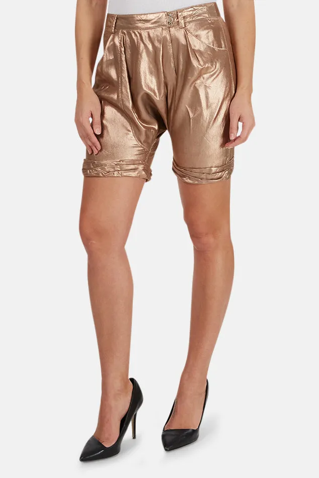 3.1 Phillip Lim Relax Twisted Cuff Harem Shorts