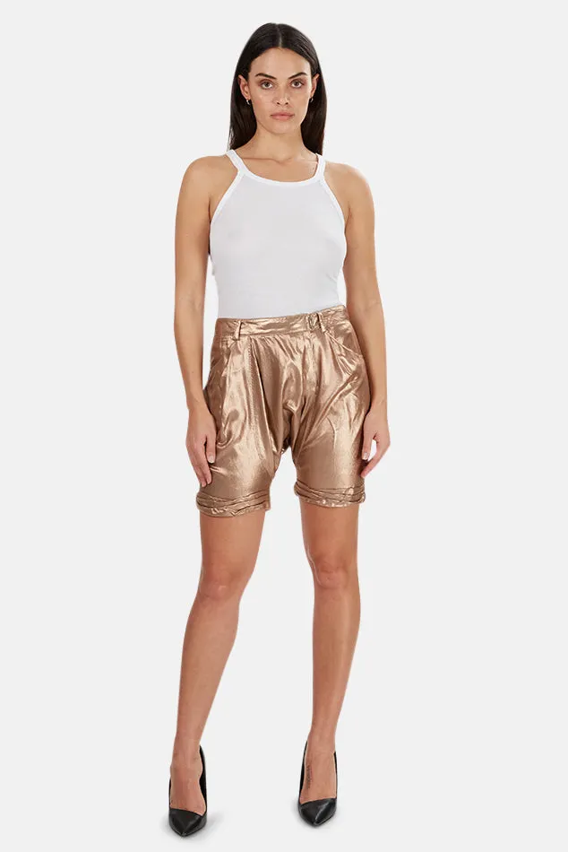 3.1 Phillip Lim Relax Twisted Cuff Harem Shorts