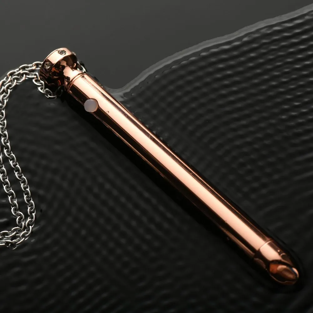 7X Vibrating Necklace - Rose Gold