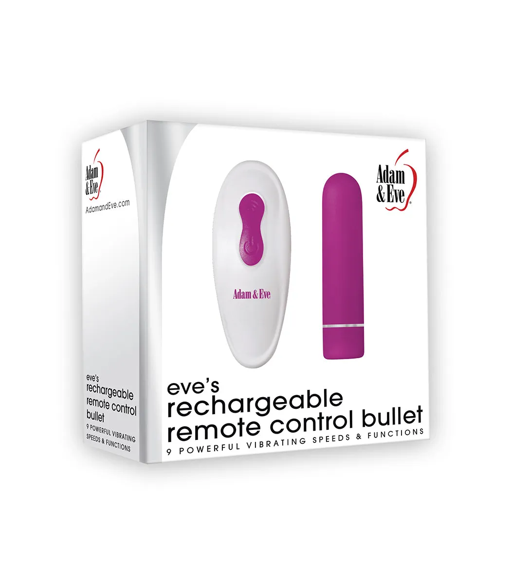 Adam & Eve Eves Rechargeable Remote Control Bullet