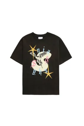 AINTSHY Printed Notes T-shirt