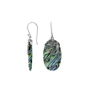 Akara Abalone Earrings