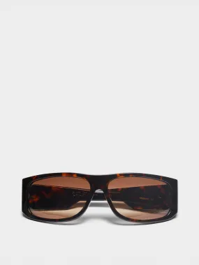 April Sunglasses in Dark Tortoise