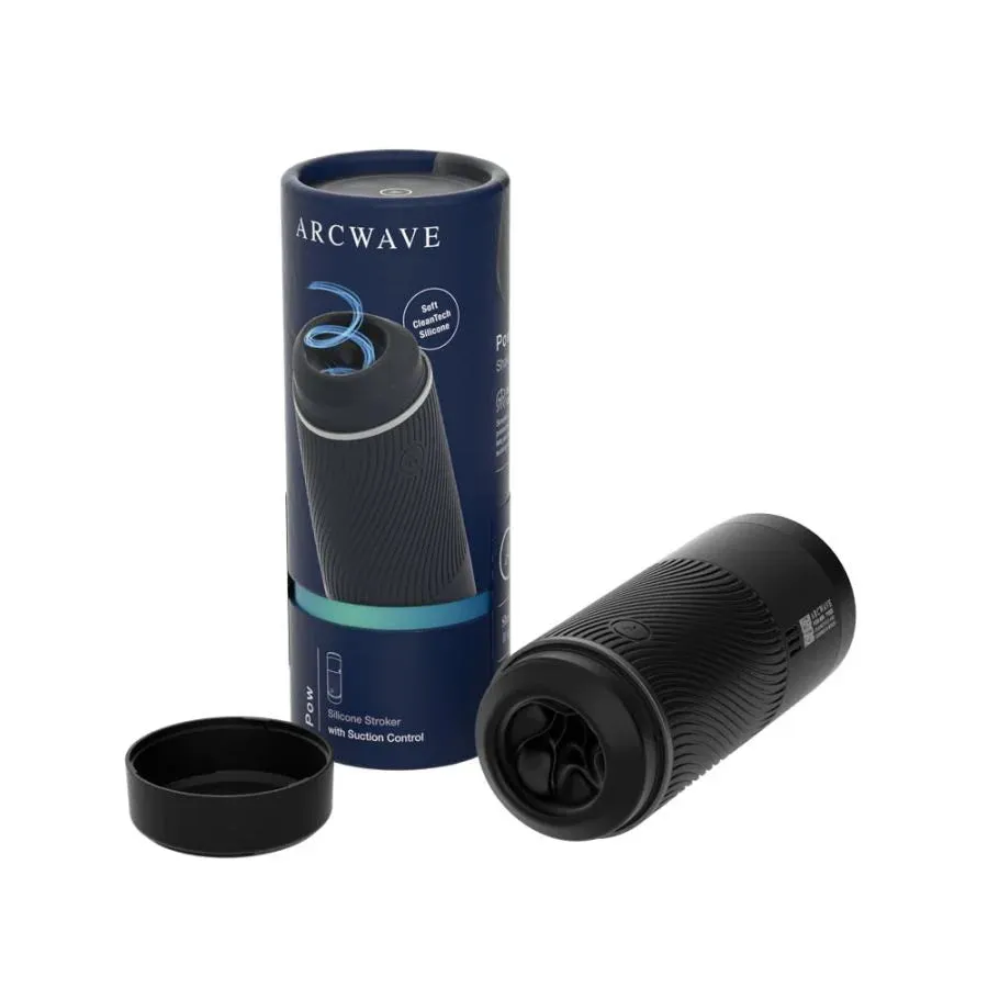 Arcwave Pow - Soft Silicone Penis Stroker with Air Pressure Valve