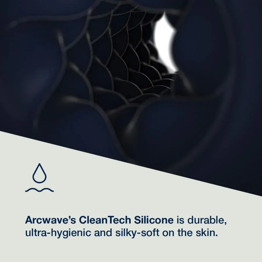 Arcwave Pow - Soft Silicone Penis Stroker with Air Pressure Valve