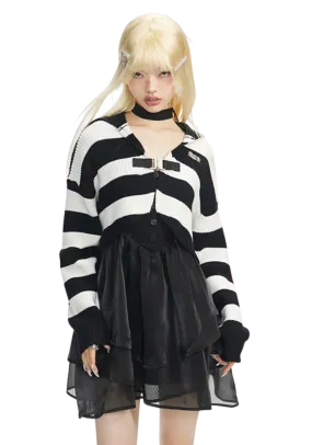 Black & White Striped Shirt