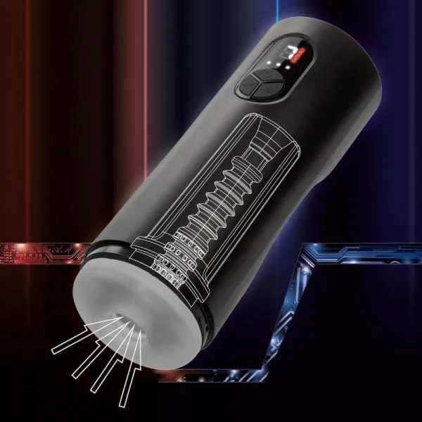 CalExotics Bionic Sucking and Vibrating Masturbator