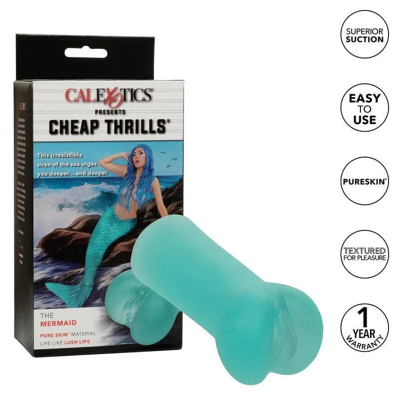 CalExotics Cheap Thrills Mermaid Masturbator