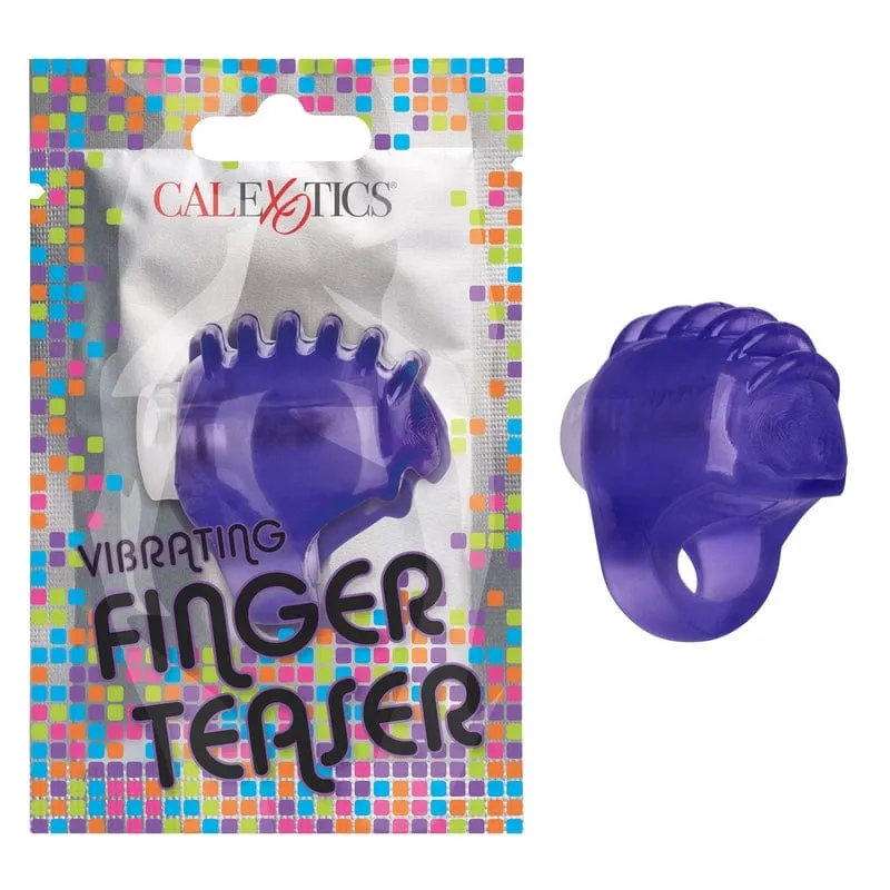 Calexotics Foil Pack Vibrating Finger Teaser