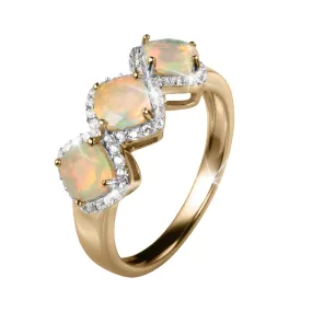 Celestial Opal Ladies Ring