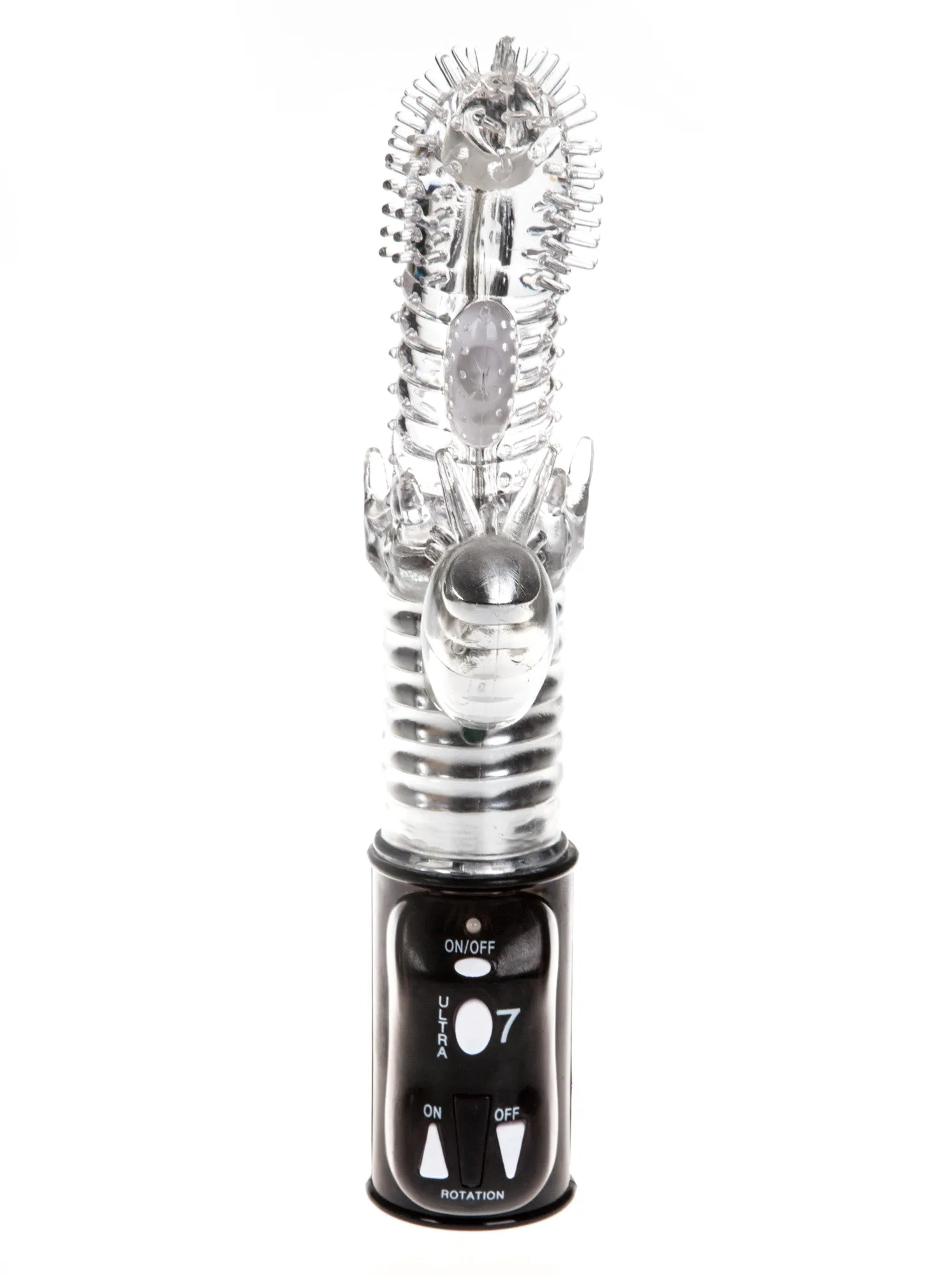 Clear Dou-Beads Jessica Rabbit Vibrator