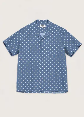 Curtis Cotton Dot Print Shirt