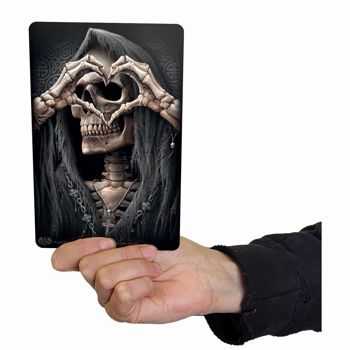 DARK LOVE - Greet Tin Metal Cards