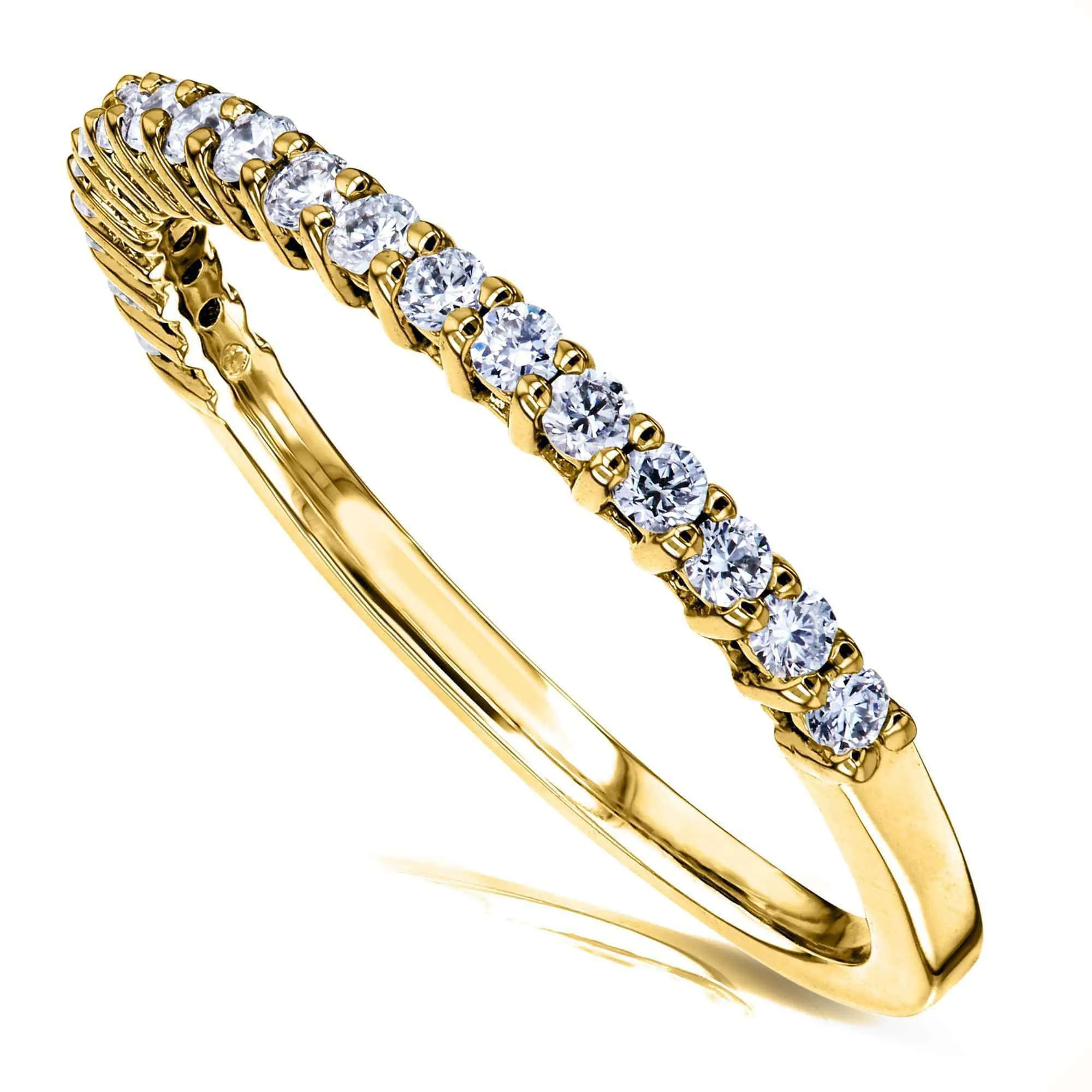 Diamond Band 1/4 carat (ctw) in 14kt Gold