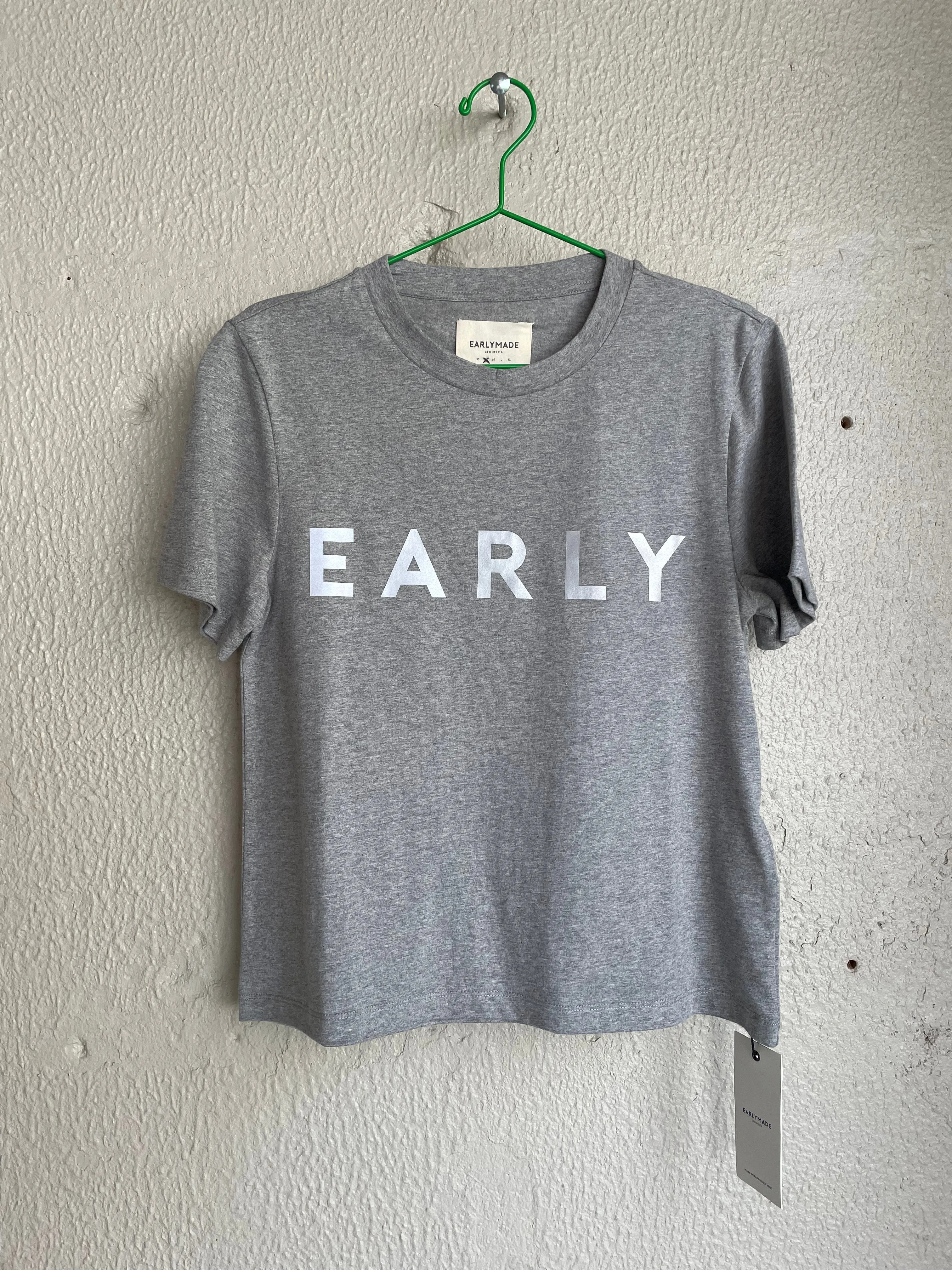 Early Logo Women Tee - Grey/Reflector