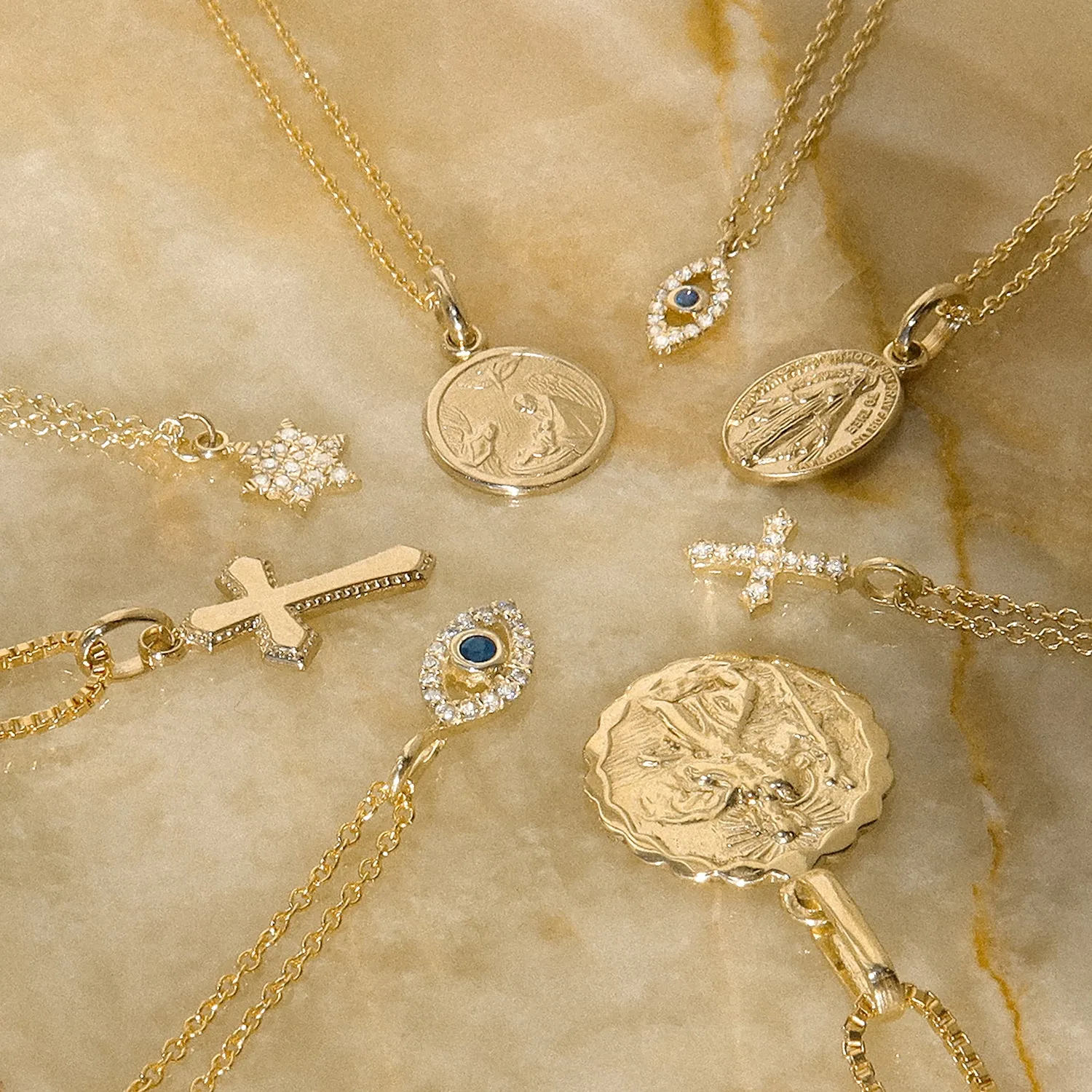 Gold Cross Necklace | Goldfill