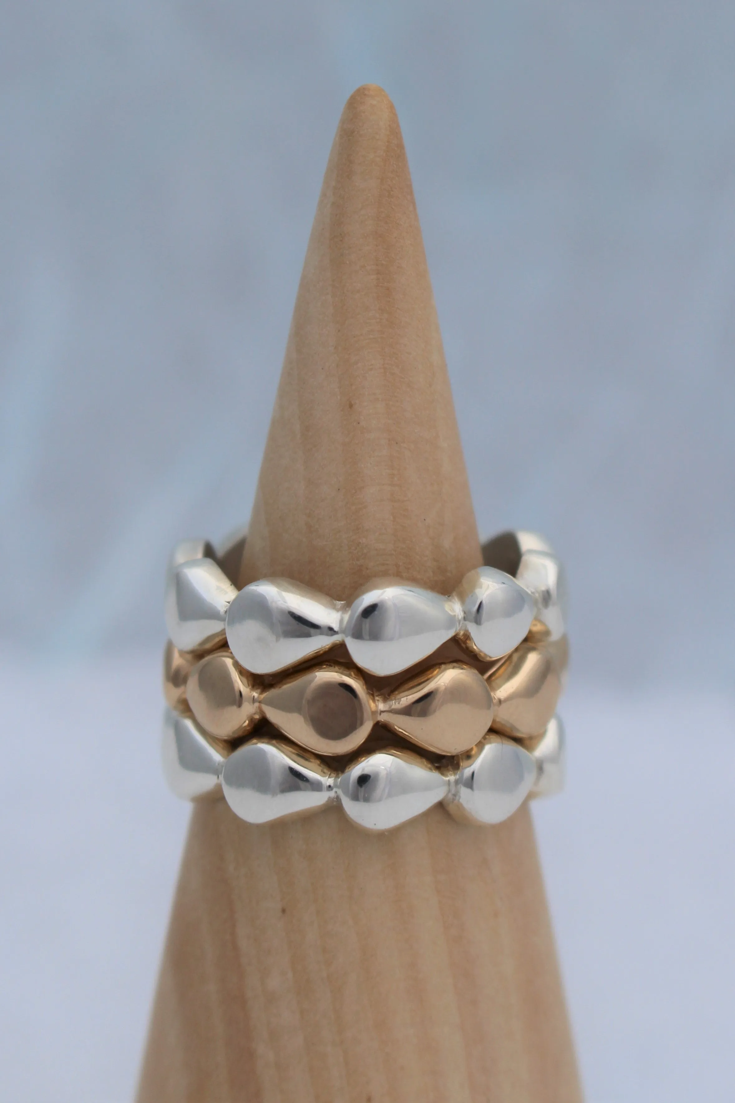 Gold Droplets Ring