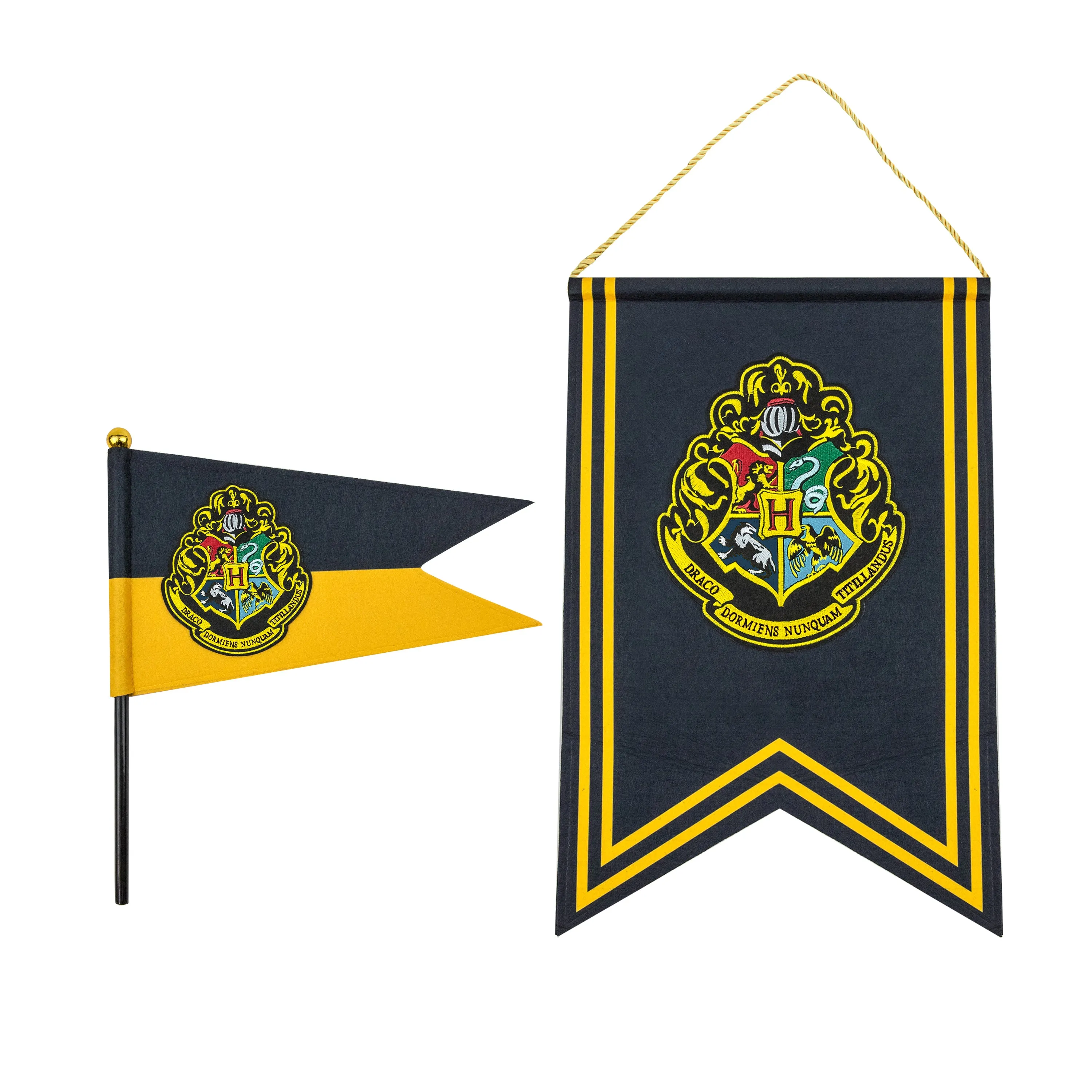 Hogwarts Banner & Flag Set