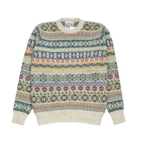 Jamieson's Fair Isle Jumper in Pebble