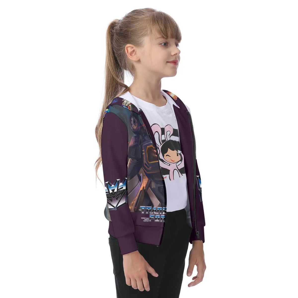 Kids Soundwave Transformers Zip Up Hoodie