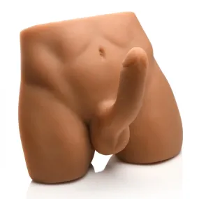 Male Ass and Poseable 7" Dildo