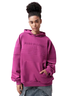 Oversized Wide Shoulder Hoodie