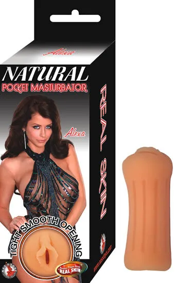 "Real Skin" Pocket Pal Masturbator - Waterproof Pleasure Companion