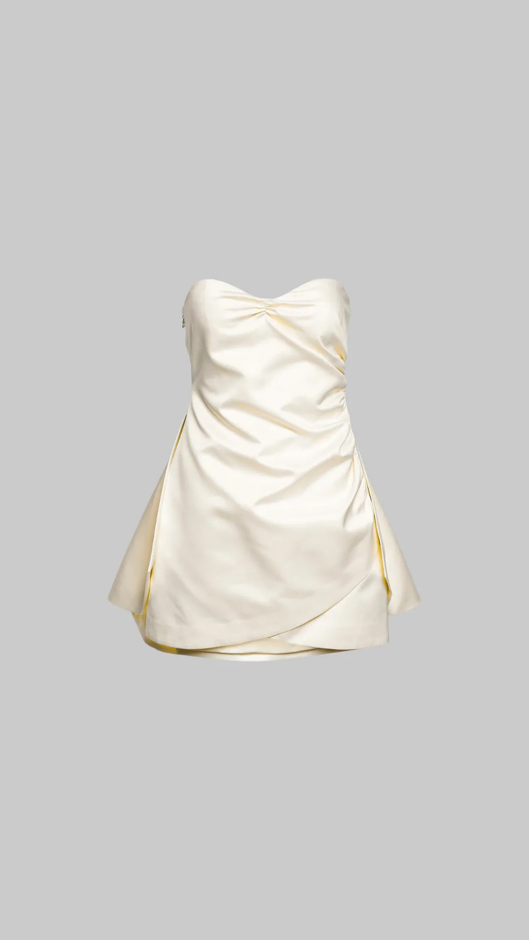 ROTATE BIRGER CHRISTENSEN Bridal strapless ruched minidress