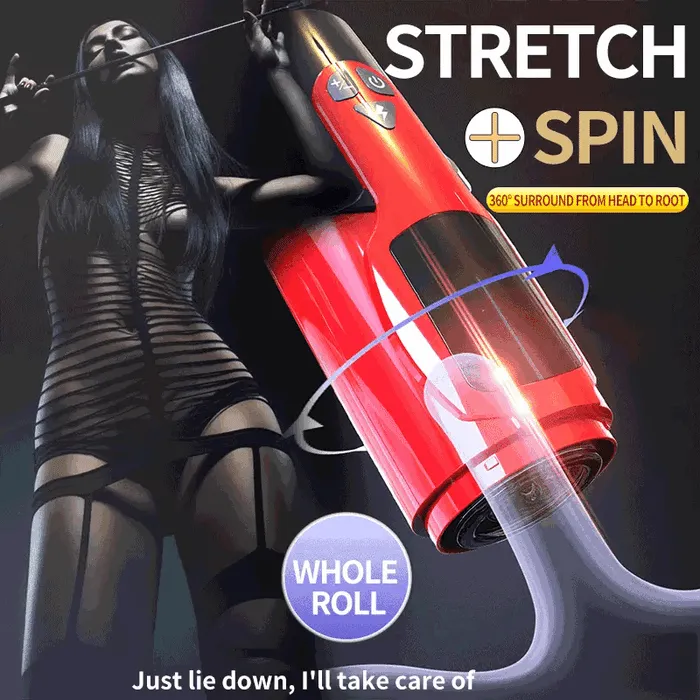 Scarlet Witch Automatic Male Masturbator With Powerful Thrusting & Rotating - Laphwing