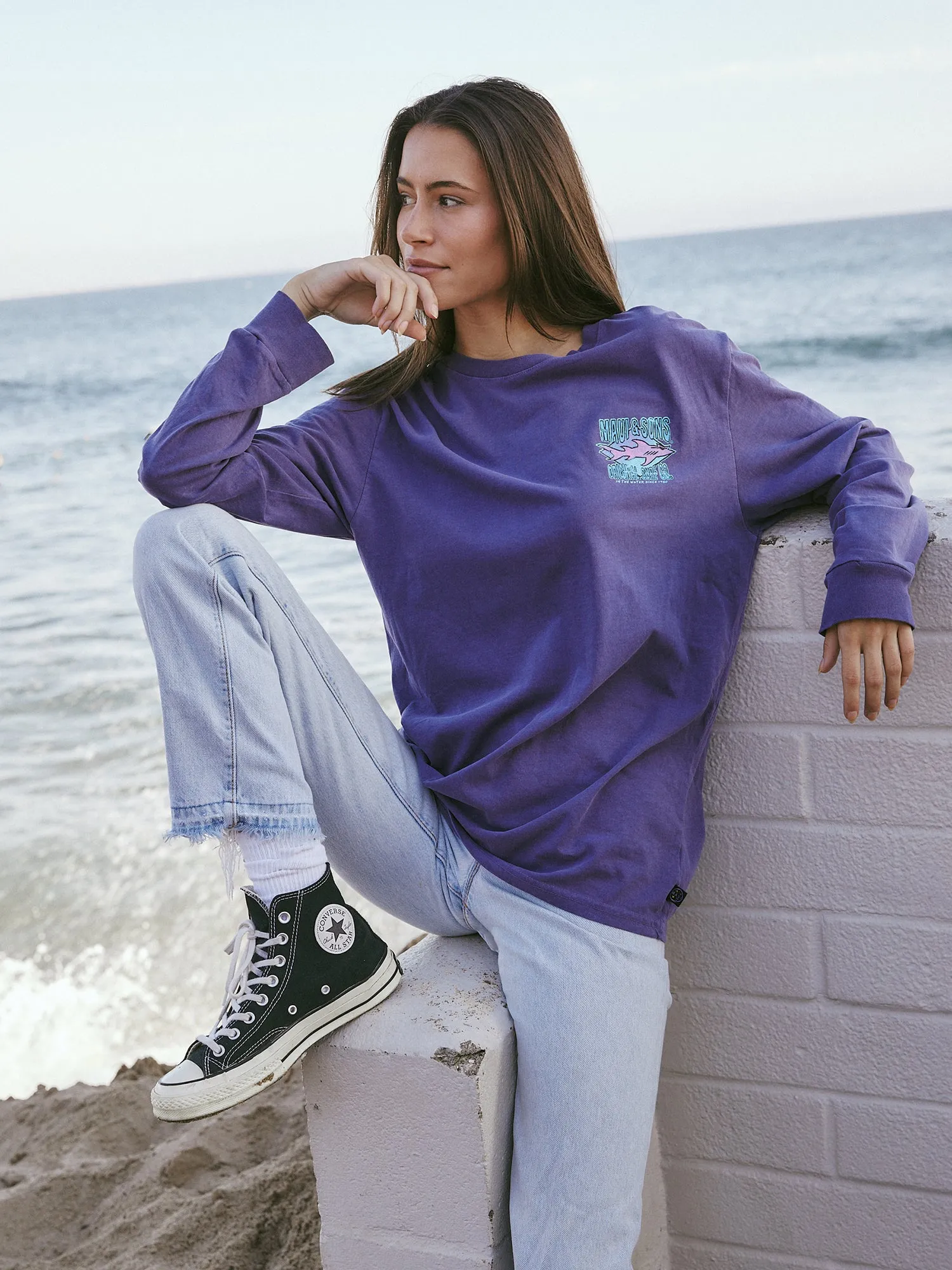 Shark Surf Co. Unisex Long Sleeve