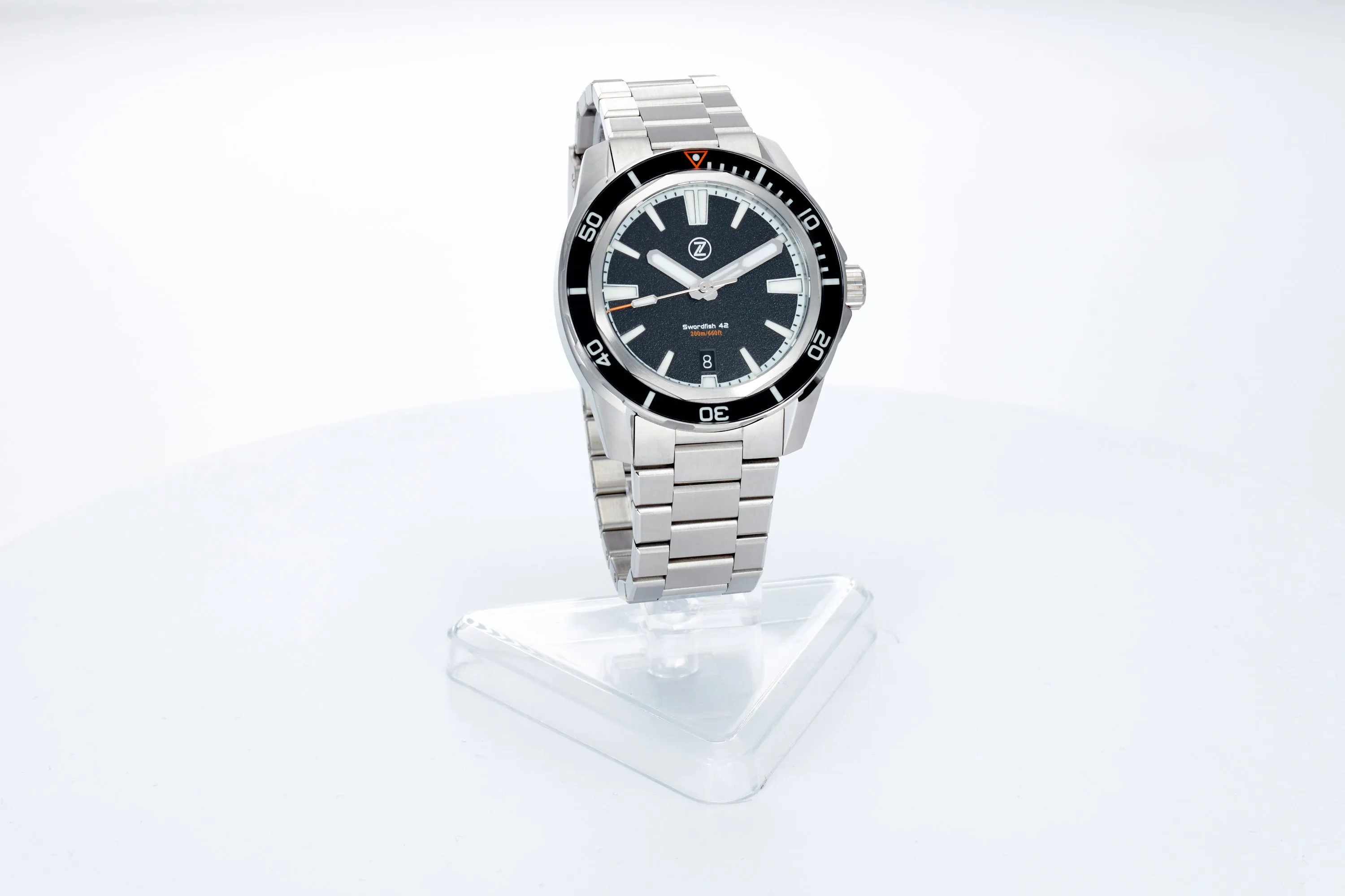 Swordfish 42mm SS 'Black Sand'