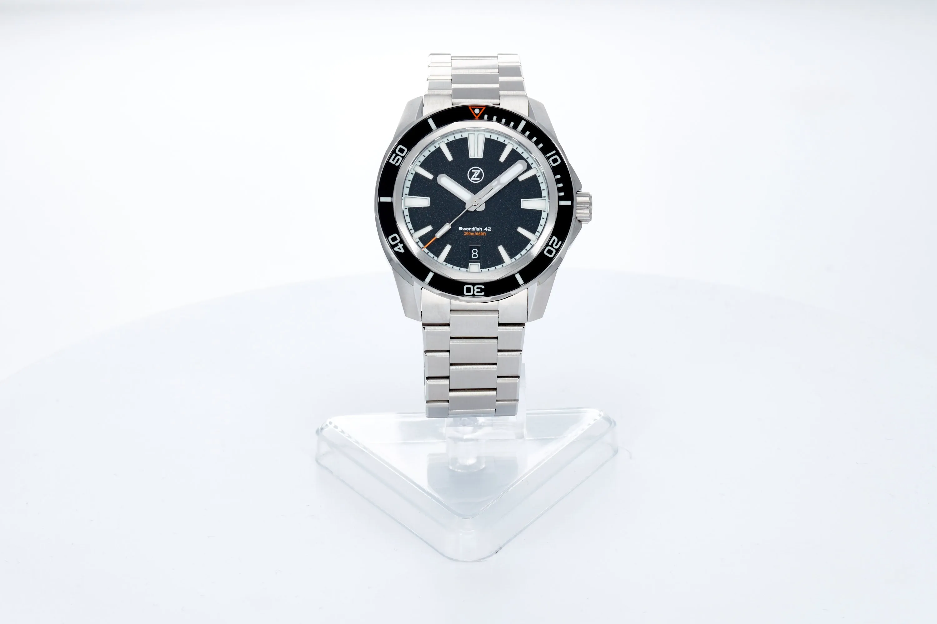 Swordfish 42mm SS 'Black Sand'