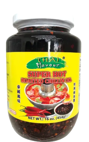 Thai Flavour Super Hot Roasted Chili Oil