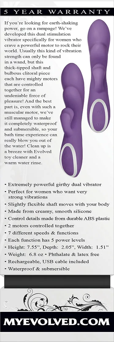 (wd) Evolved Rampage Rabbit St Vibrator